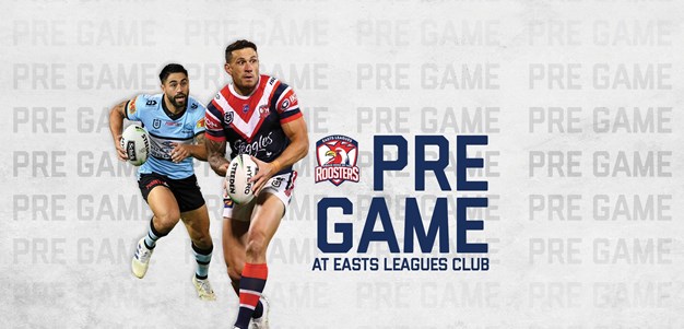 Pre-Game at Easts Leagues Club