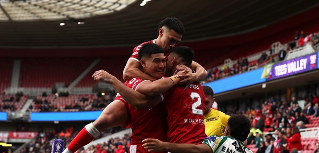 Tupou Touches Down Twice as Tonga Trounce Cook Islands