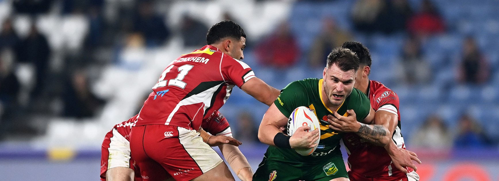 Addo-Carr bags five as Kangaroos march into semis