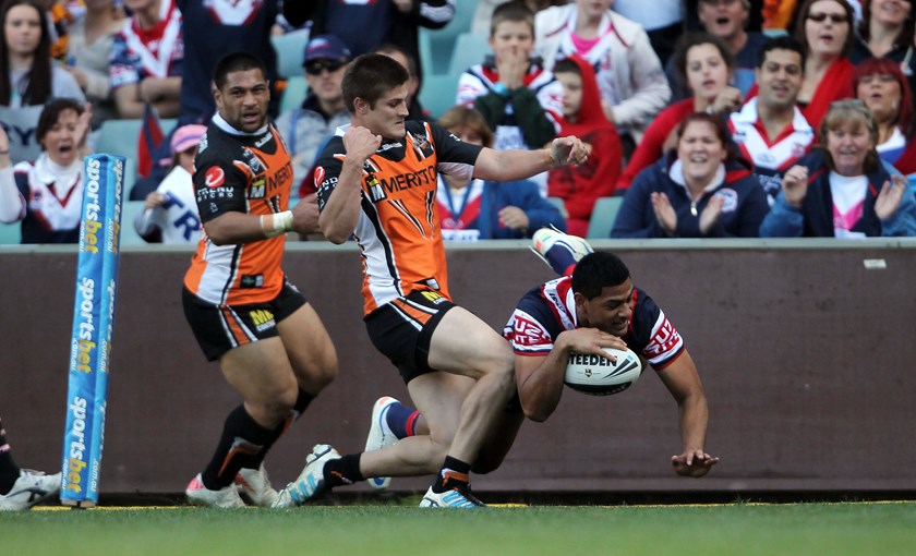 Daniel Tupou's try-scoring feats were on display from his early matches in 2012. 