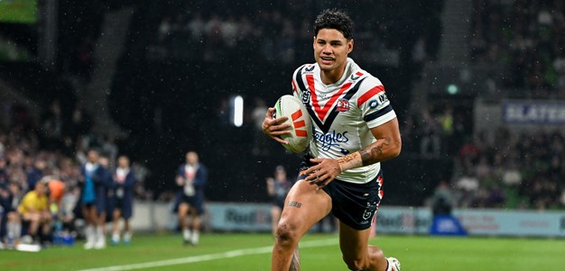 Roosters Overcome By Storm in Melbourne