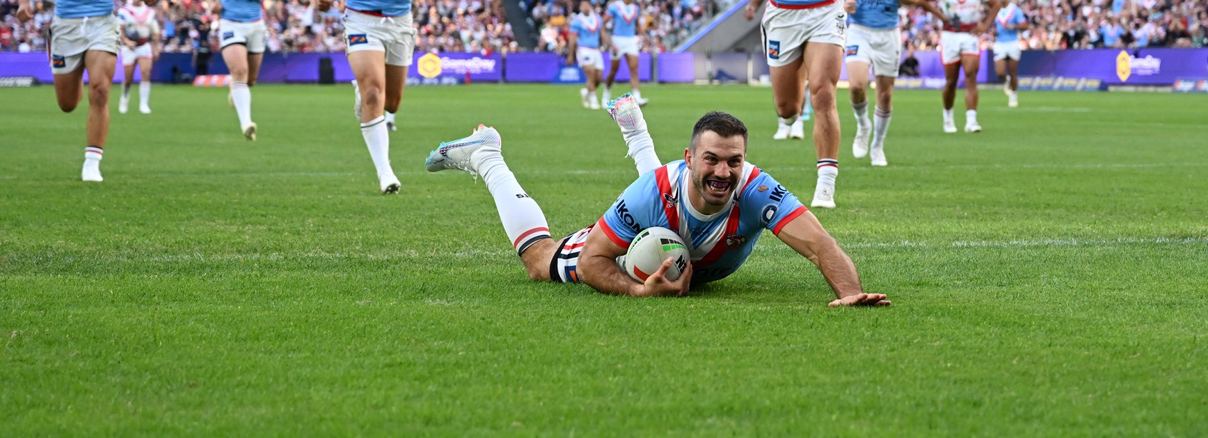 Roosters Put Dragons to the Sword in Anzac Day Arm-Wrestle