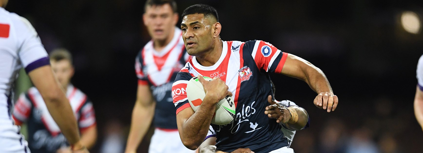 Tupou Equals Record as Roosters Fall to Storm