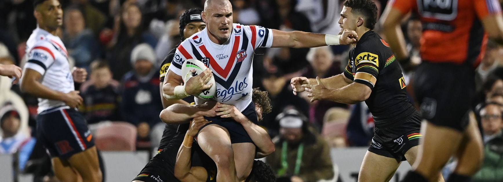 Relentless procession by the Panthers roasts the Roosters