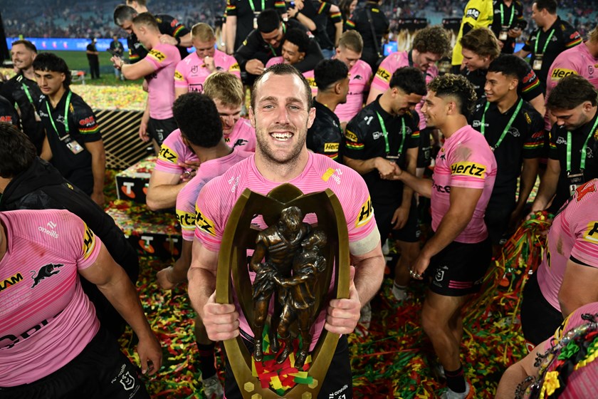 Isaah Yeo co-captained Penrith to a fourth consecutive premiership against the Storm. 