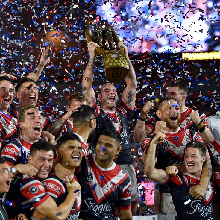 Gritty Roosters defy Raiders to win dramatic grand final