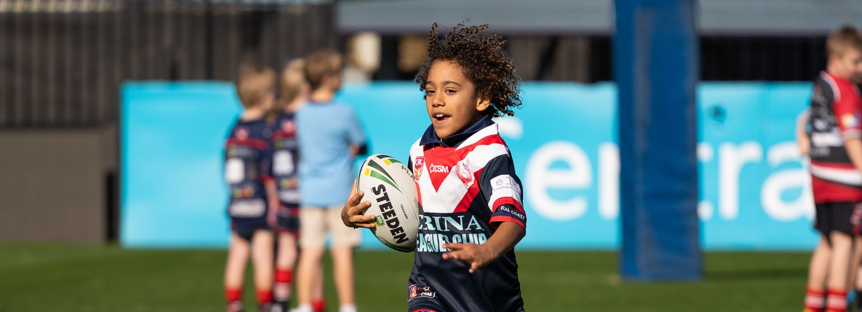 Kids on the Coast: Roosters Junior Clinic Kicks-Off Winning Weekend