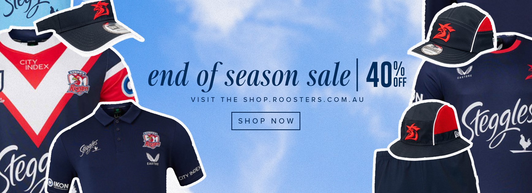 End of Season Sale: 40% off!