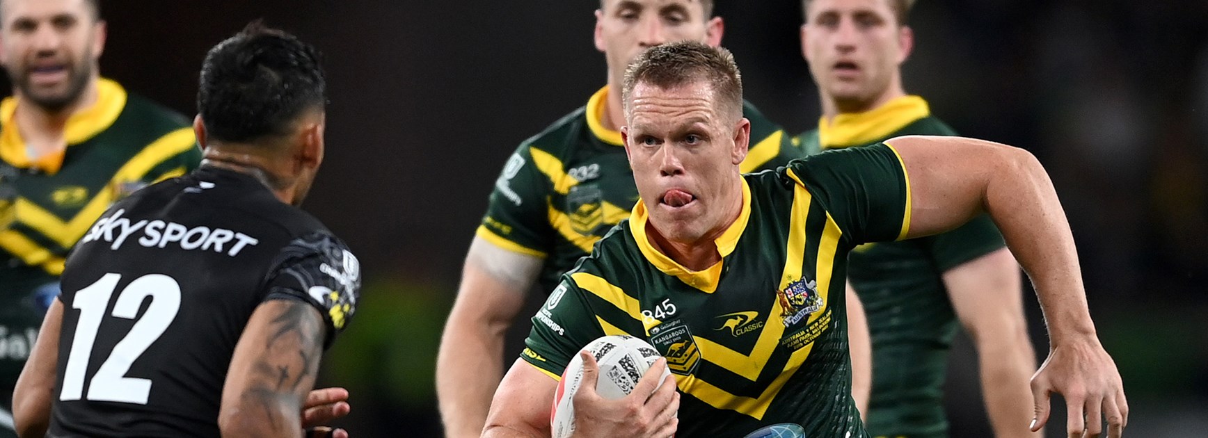 Collins at the double as Kangaroos down Kiwis