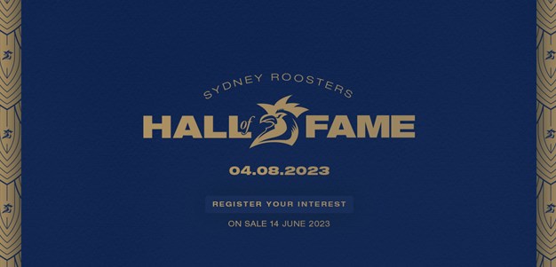 Register Your Interest for the Roosters Hall of Fame Induction!