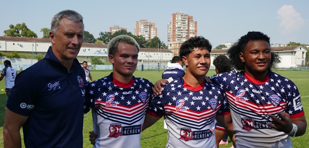 Roosters see promise in debut of USA youth team