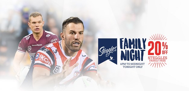 Get 20% Off All Round 2 Family Passes with Steggles Family Night!