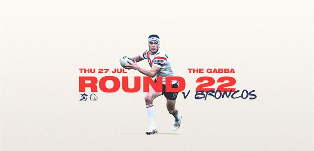 NRL Line Up for Round 22 vs Broncos