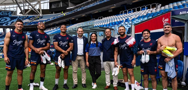 Roosters Get Kick Out of Te Atatu Visit